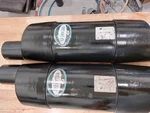 Pair Of 4" Diameter Centek Vernatone Marine Mufflers. Fixed Price $275.00.