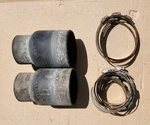 Omc Cobra 5.7L Exhaust Adapter Set 912375. Fixed Price $44.95.