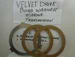 Velvet Drive Borg Warner Marine Transmission Reverse Clutch Kit 71C & 72C. Fixed Price $62.60.