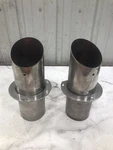 92 Fountain 29 Fever Boat Hardin Marine Transom Exhaust Outlet Tips 4 Inch. Fixed Price $399.00.