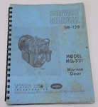 1970 Twin Disc Model MG-521 Marine Gear Service Manual. Fixed Price $42.50.