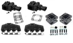 Mercruiser 7.4 454 502 8.2 Exhaust Manifold Riser Package Set Elbow 3" Spacer. Fixed Price $899.97.