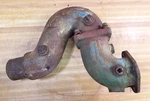 Chrysler Marine Big Block Exhaust Manifold & Elbow E-9234-M 383 400 440 V8. Fixed Price $300.00.