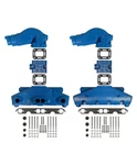 Barr Manifold Exhaust Kit For Crusader Small Block Gm Center Style W/ 6-3/4". Fixed Price $1826.19.