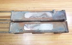 Chris Craft Model 327-FA Exhaust Manifolds Gm V8 Welded Repair As. Fixed Price $250.00.