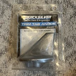 Genuine Mercruiser R/mr/alpha Alum Zinc Anode Trim Tab 18-6011 31640Q4 31640A1. Fixed Price $12.00.