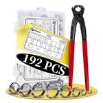 192 Pcs 12 Sizes Goobetter Single Ear Hose Clamps Stainless Steel With. Fixed Price $40.22.
