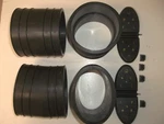 Upper And Lower Exhaust 807166A1 Hose Bellows Kit 32-14358T 32-44348T Mercruiser. Fixed Price $108.94.