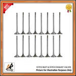 For Opel Corsa Vivaro Combo 1.5 Diesel Inlet & Exhaust Valves 16 Pcs Yhr DV5RUCD. Fixed Price $216.13.