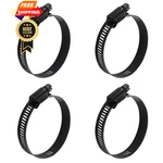 Litoexpe 2.5 Stainless Steel Worm Gear Hose Clamp 4 Pcs, Inch, Black. Fixed Price $17.08.