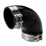 Trident Marine 3" 90-DEGREE Epdm Black Rubber Molded Wet Exhaust Elbow W/4 T-. Fixed Price $100.95.
