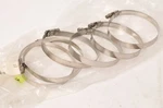 Genuine 3863442 Volvo Penta Gear Clamp Worm Stainless Lot Of Six (6). Fixed Price $13.80.