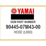 Yamaha Hose (L600) 90445-07M43-00 Oem New. Fixed Price $6.15.