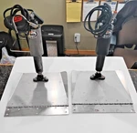 Lenco 9" X 12" Trim Tab Kit W/led Indicator Switch 15108-103. Fixed Price $750.00.