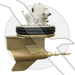 Volvo Penta Upper & Lower Gear Drive Pod Unit Ips-b 3801108 3801110 3803835. Fixed Price $13999.99.