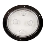 DP80-B-C Beckson 8" Clear Center Screw-out Deck Plate Black. Fixed Price $57.66.