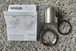 Kohler K-9513-BN Mastershower Wall Supply Elbow In Vibrant Brushed Nickel. Fixed Price $119.00.