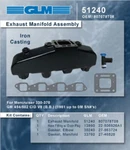 Glm 330, 340, 454 Chevy Marine Exhaust Manifold Replaces 807078A6 89011A8. Fixed Price $206.00.