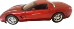 C5 Hot Wheels, Corvette, Red, Model, Great Display For Man Cave Functional Door.. Fixed Price $35.00.