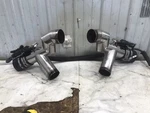 Caravelle Interceptor Boat Corsa Performance Exhaust Diverters Volvo Penta 8.1. Fixed Price $2502.50.