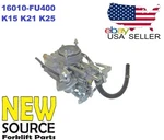 16010-FU400 New Nissan Forklift Carburetor K15 K21 K25 Tcm L02 Engines. Fixed Price $159.00.