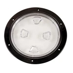 Beckson 8" Clear Center Screw-out Deck Plate Black Marine Inc DP80-B-C. Fixed Price $53.01.