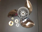 Stainless Steel Mercury Mercruiser Propeller 1/4 14.25 X 21 Rh Alpha. Fixed Price $349.99.