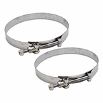 Trident Marine Boat T-bolt Hose Clamps 720-5000L L03 5IN Ss (pair). Fixed Price $20.07.