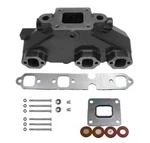 Manifold Exhaust For Mercruiser 4.3L V6 262 Dry Joint 2003 Up 864612T01. Fixed Price $329.00.