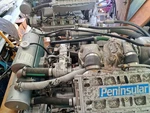 Peninsular Gm 6.5 Marine Diesel Engine Pair With Twin Disc MG-5011A 2-1 Ratio. Fixed Price $16500.00.