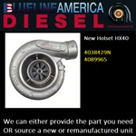 Fits Cummins 6CTA Bulldozer Eng New Holset HX40 Turbocharger 4038429N 4089965. Fixed Price $589.00.