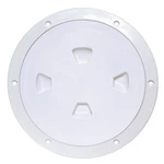DP80-W Beckson 8" Smooth Center Screw-out Deck Plate White. Fixed Price $52.78.