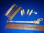 Spring 0319279 Plate 0309738 Bolt 0319756 Johnson Evinrude 9.9HP. Fixed Price $16.00.