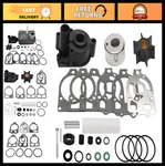 Water Pump Impeller Kit For 2-STROKE Outboard Motors & Mercruiser Alpha One. Fixed Price $57.99.