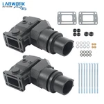 2 Set 4'' Manifold Exhaust Riser Elbow For Volvo Penta Omc 4.3 5.0 5.7/5.8. Fixed Price $268.99.