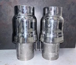 US18 Corsa Performance Muffler Set 4 Inch Inlet Marine Used. Fixed Price $600.00.