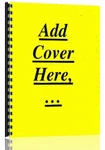 Caterpillar 7221 Marine Transmission Parts Manual (sn# 98X1 & Up). Fixed Price $37.99.