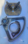 Yacht Specialties Bronze Steering Quadrant For 2-3/8 Rudder Shaft. Fixed Price $200.00.